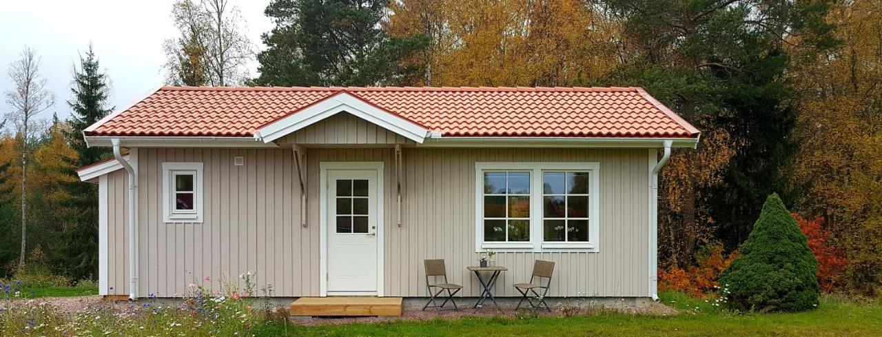 Nybyggd Stuga Intill Skogsbrynet - New Built Cottage Next To The Cowberry Forest Mora Ngoại thất bức ảnh